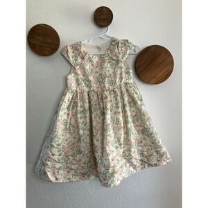 Catherine Malandrino Floral Dress Cap Sleeve Size‎ 4